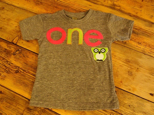 Owl birthday shirt first birthday shirt organic blend tee boys | Etsy