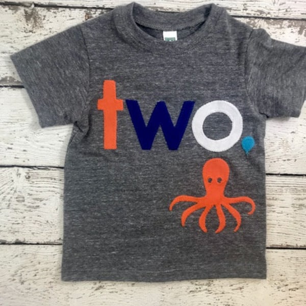 octopus shirt, octopus party, sea creature, aquarium, octopus decor, fish party, under the sea, fish shirt, nautical outfit, birthday shirt