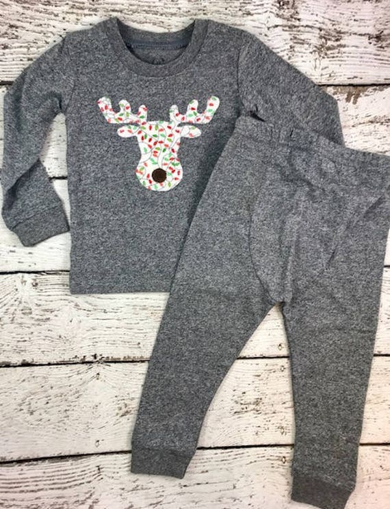 Moose Pajamas, Family Christmas Pajamas, Custom Christmas Pajamas, Holiday  Pajamas, Christmas Pj for Family, Infant Christmas Pajamas 