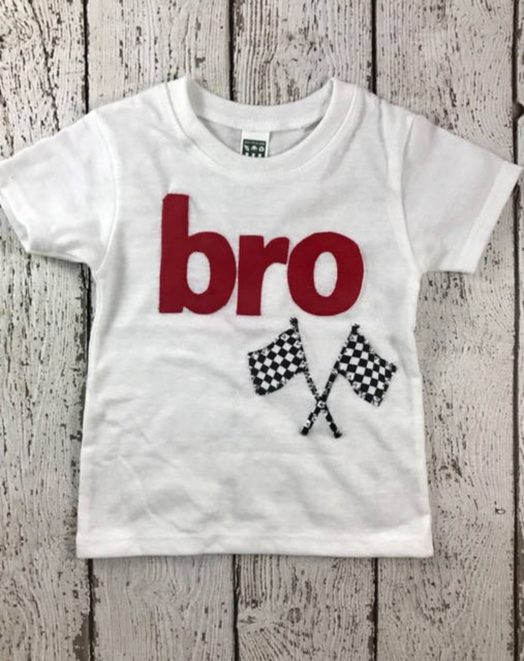 Bro, Brother Shirt, Sibling Tee, Race Check Shirt, Race Check Birthday ...