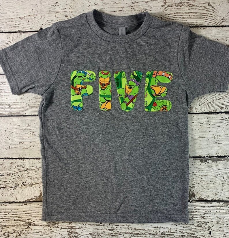 Turtle Shirt Turtle Outfit Turtle Birthday Shirt Ninja Etsy