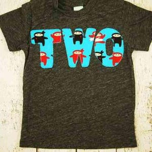 Ninja Shirt Karate Tae Kwon Do Birthday Tee Organic Blend Black Shirt boys birthday shirt boys birthday shirt martial arts