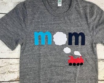 Mama Shirt, Zugfamilie Shirt, Mama Tshirt, Damen Tshirt, Damenbekleidung, Zug Shirt, Zug Party Shirt, Zug Mama, Familien T-Shirts, Mama T-Shirt