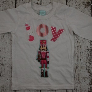 Children's Christmas shirt nutcracker girl's tshirt merry Christmas custom shirt long sleeve baby