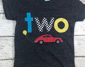 Race car Party, car shirt, Car party, car birthday shirt, vintage race car shirt, vintage car party, boys birthday shirt, birthday shirt