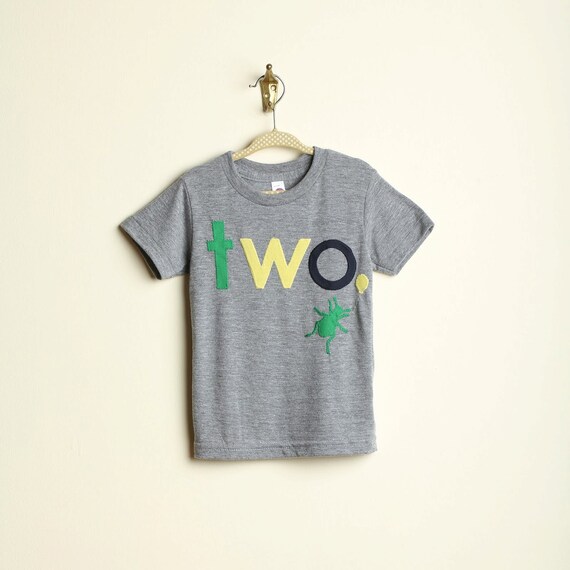 Bug shirt Bug birthday shirt green orange navy custom tee first secind third etc Il_570xn