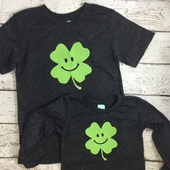 Saint Patrick's Dy shirt, Shamrock Shirt, four leaf clover , leprechaun, Saint Patrick Day tee for babies,children, even adults Il_570xn