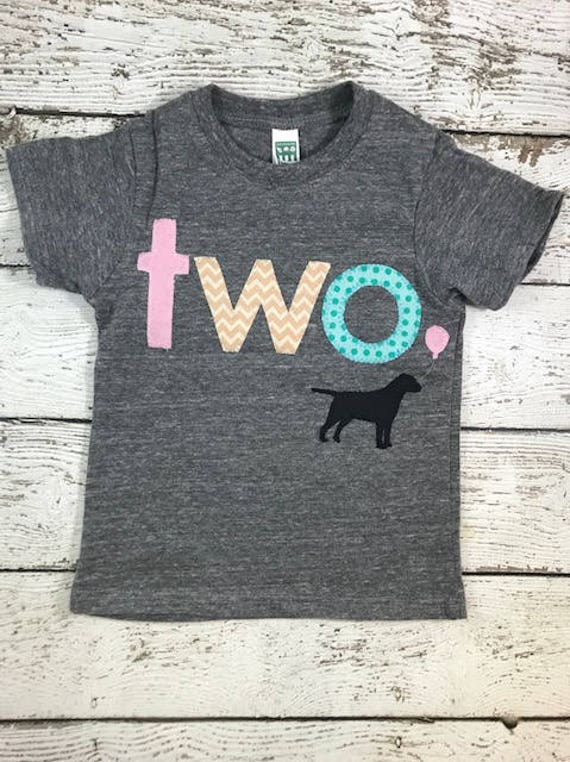 Dog Birthday shirt, puppy party, Customize colors, girl's birthday shirt, children's tee, adopt a puppy party, puppy shirt, puppy outfit Il_570xn