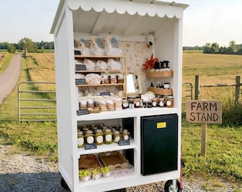 Guía para construir un puesto de venta agrícola con mininevera/carrito móvil para frutas y verduras (PDF)