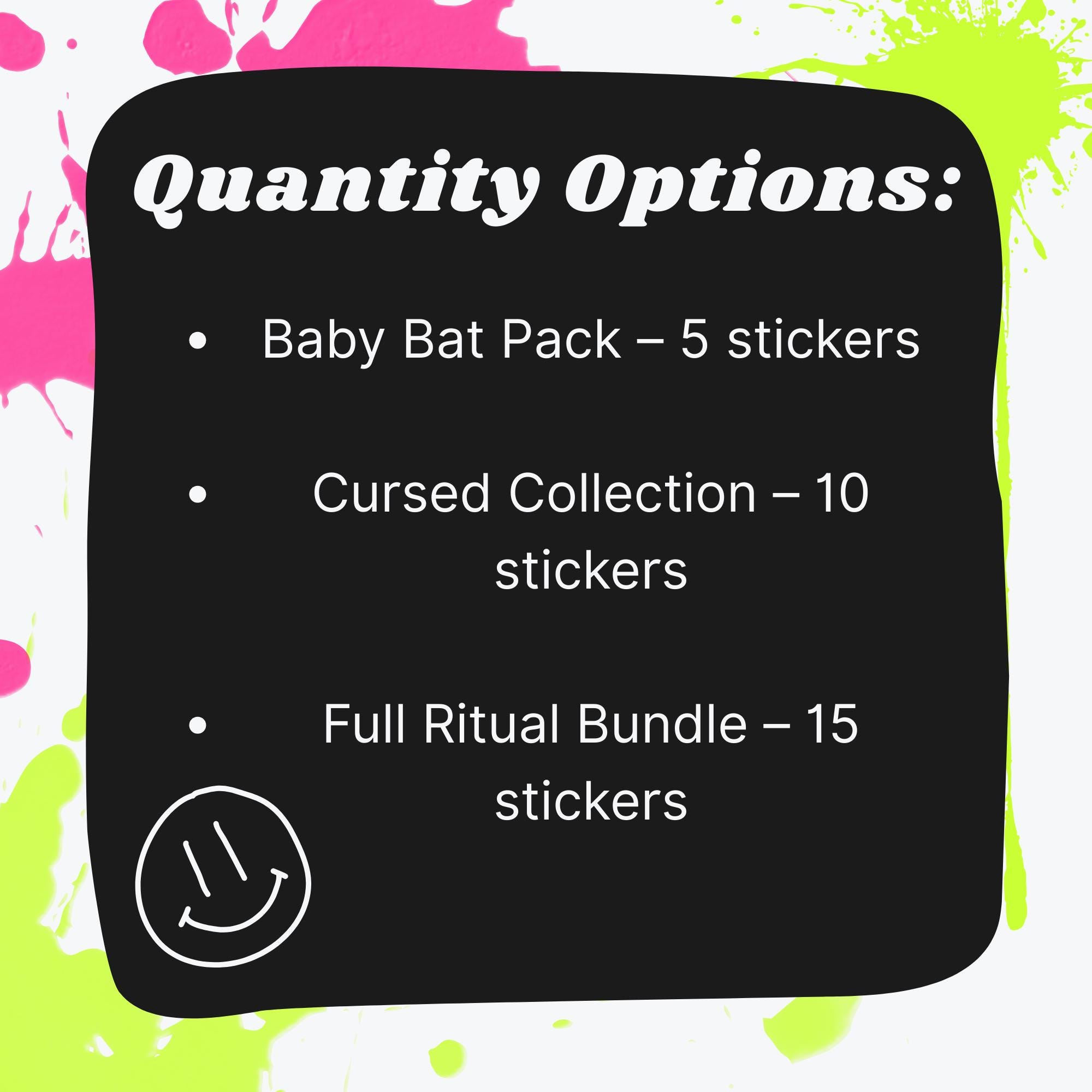 Spooky & Alt Mystery Sticker Pack | Elder Emo, Witchy Occult, True ...