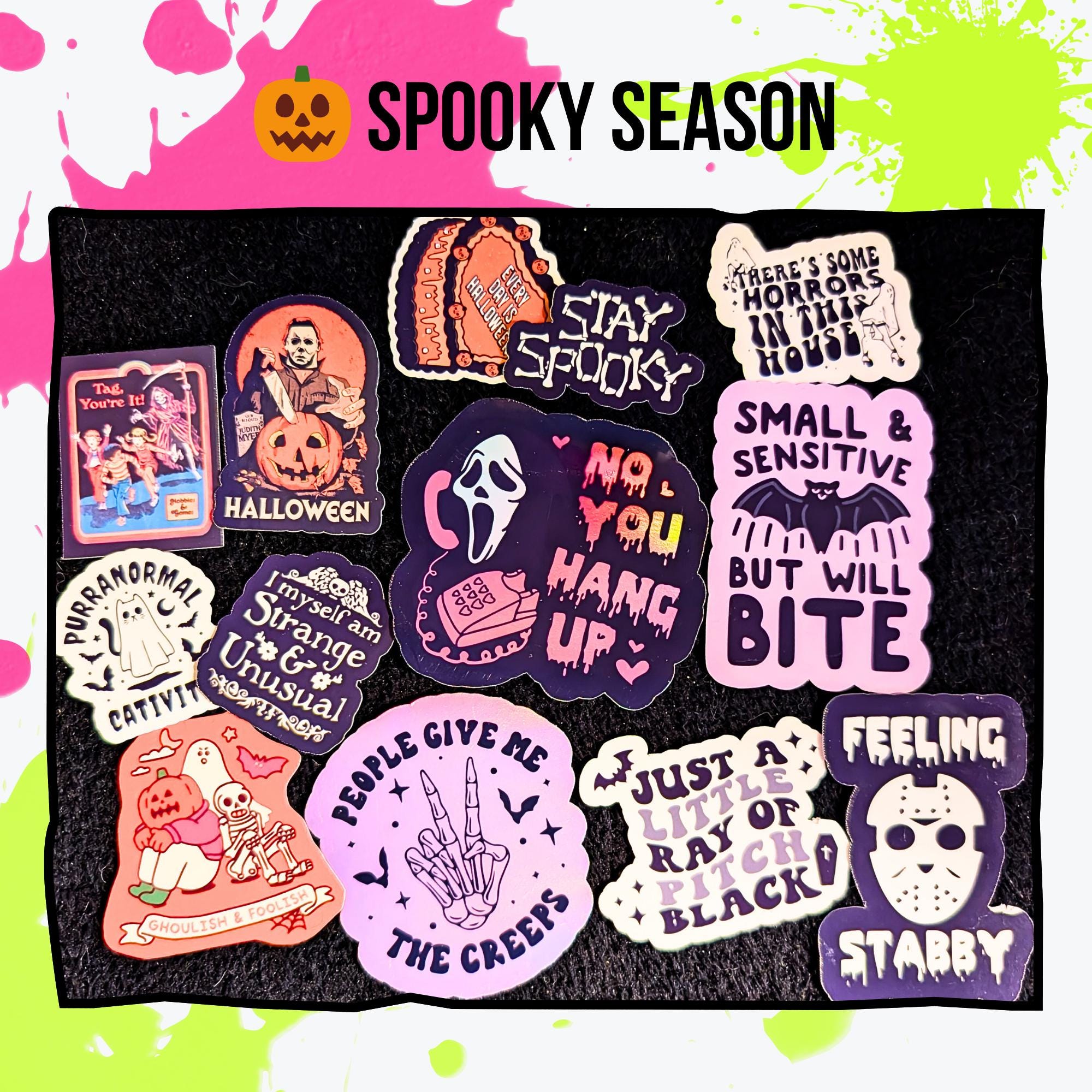 Spooky & Alt Mystery Sticker Pack | Elder Emo, Witchy Occult, True ...