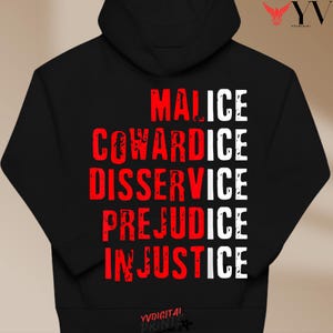 Justice for Renee Nicole Good T-Shirt PNG, Minneapolis Protest Shirt Design, Malice Cowardice Graphic