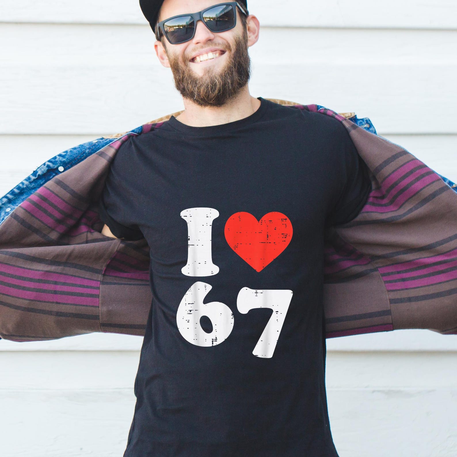 I Love 67 Funny 6 7 Costume Meme PNG, Six Seven Kids Youth Boys - Etsy