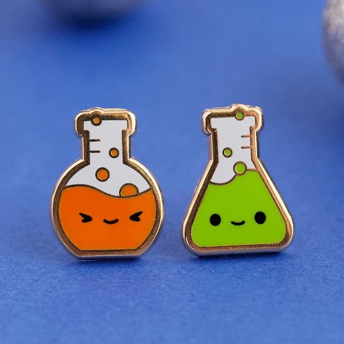 Test Tube Earrings Beaker Earring Science Teacher Gift Etsy