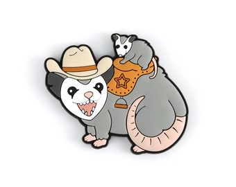 Possum Posse Magnet - TAGS GO HERE