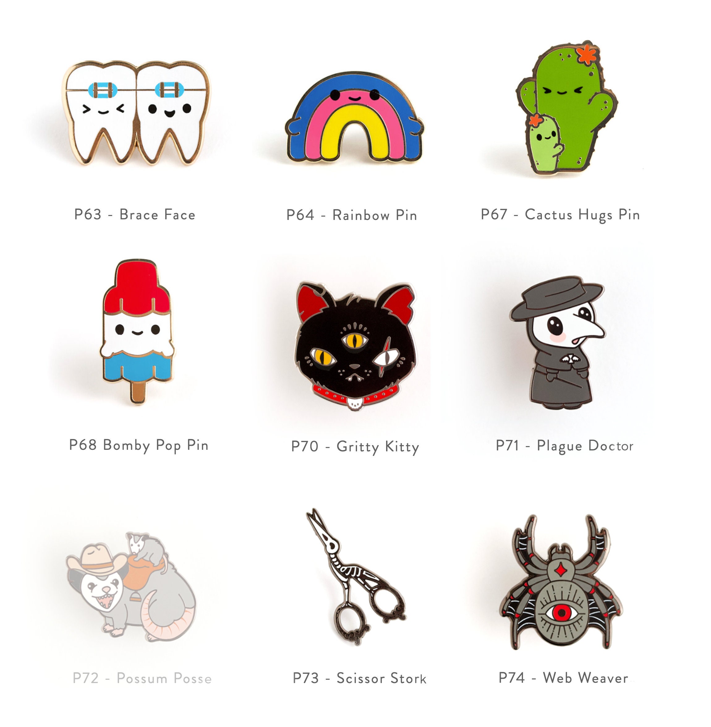 Job Lot Of 8 Mixed  Cloisonné Animal Lapel Pins Badges In Beautiful Gift Box 