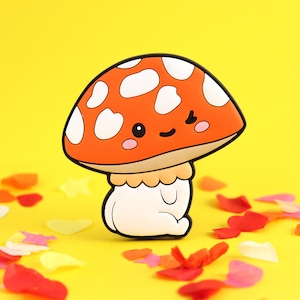 Red Mushroom Magnet