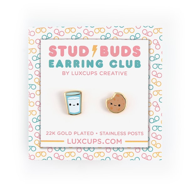 December Earrings - Hard Enamel Halloween Earring Stud Haunted House Earrings Ghost Gold Earring Spooky Gift Stud Buds Earring Club