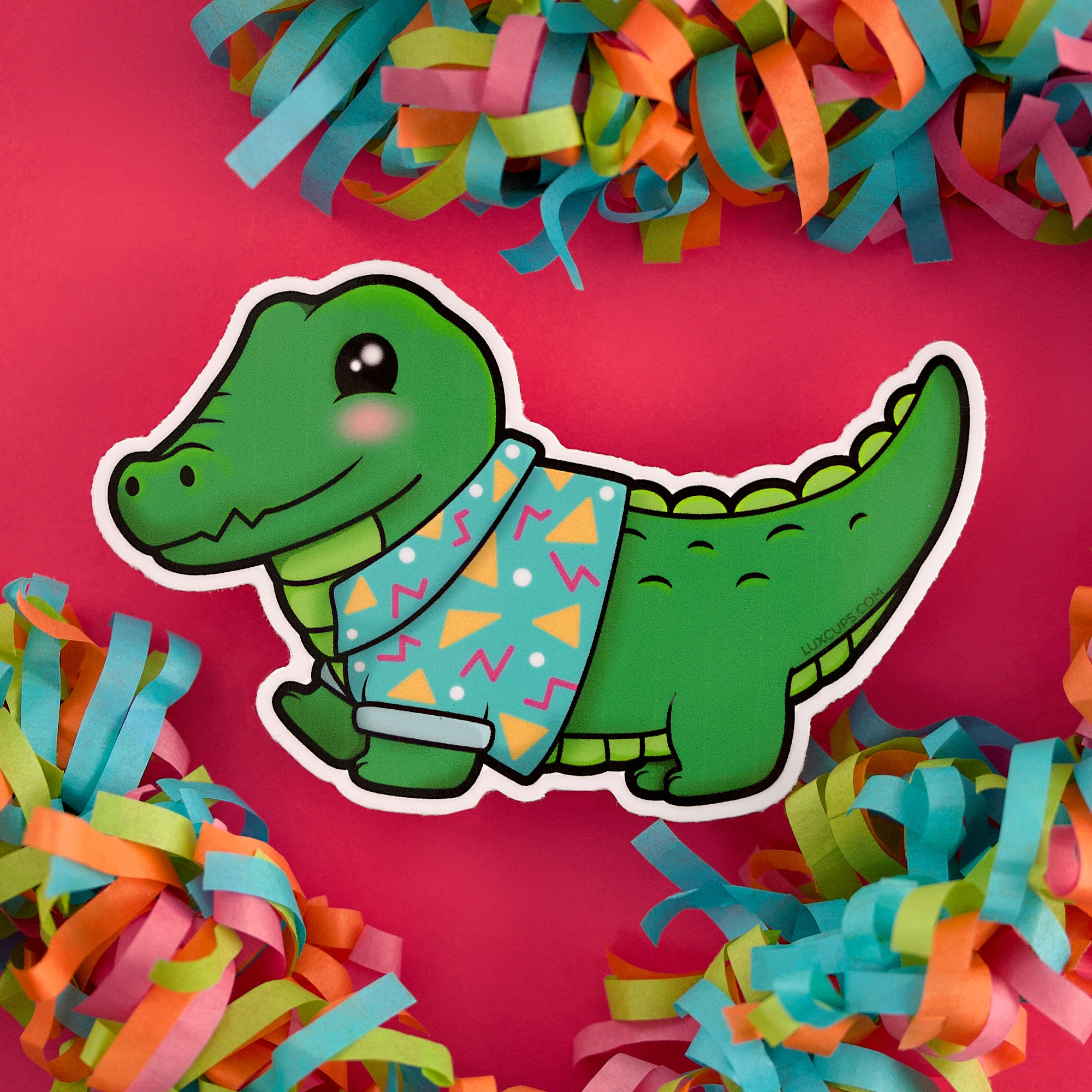 Later Gator Sticker - Alligator Weather-Proof Vinyl Sticker Reptile Sticker Swamp Laptop Decal Florida Kawaii Sticker Cute Louisiana Sticker