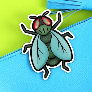 Fly Sticker - Insect Weather-Proof Vinyl Sticker Fly Trap Sticker Fly Swatter Laptop Decal Fly Gift Kawaii Sticker Lord of the Flies Sticker