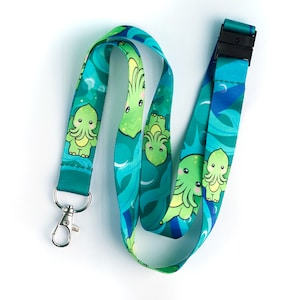 SALE Cute-thulhu Breakaway Lanyard - Comic Con Lanyard School Badge Holder Call of  Cthulhu Lanyard Cutethulu Elder God Lanyard Lovecraft