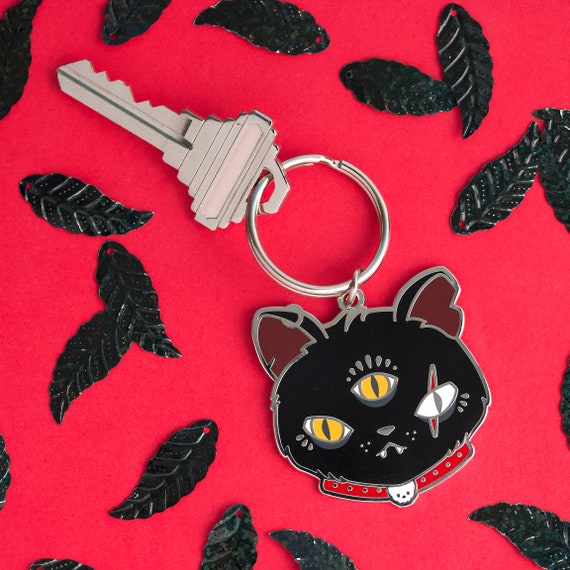くまねこ様用出品　シュタインズゲートキーホルダー2個 楽天市場】猫 キーホルダー ペア カップル キーリング ネコ
