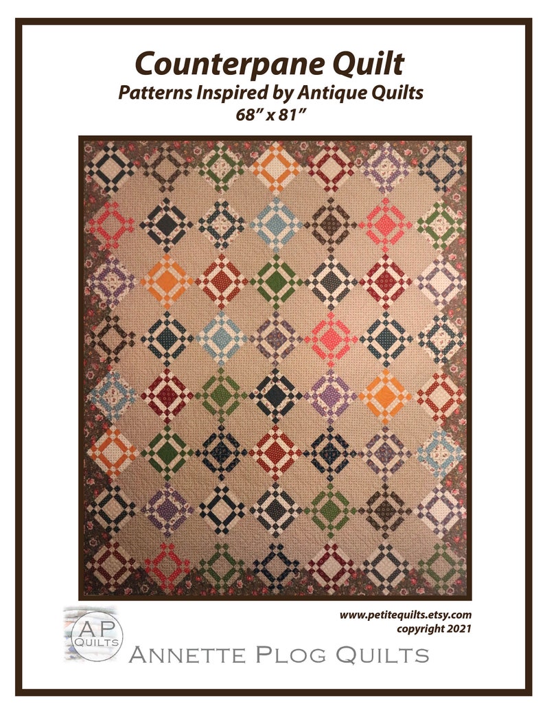 Counterpane Quilt Pattern - Etsy
