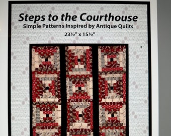 Steps to the Courthouse Digital Pattern