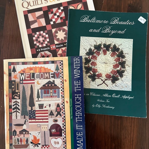 Used Quilt Books Etsy
