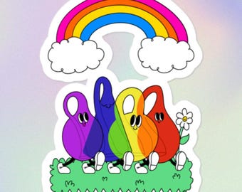 Klein bottle | topology | cute math design | sticker
