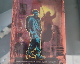 SEALED Vintage Les Misérables VHS 2-tapes vintage jaren 1990 Collector's Edition-set – bruggen