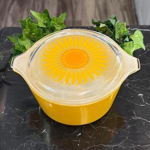 Pyrex Daisy Sunflower - Etsy