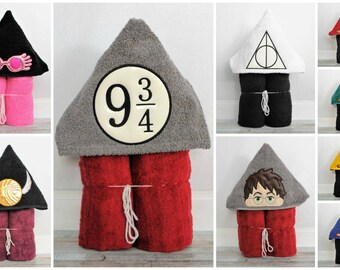 harry potter baby towel