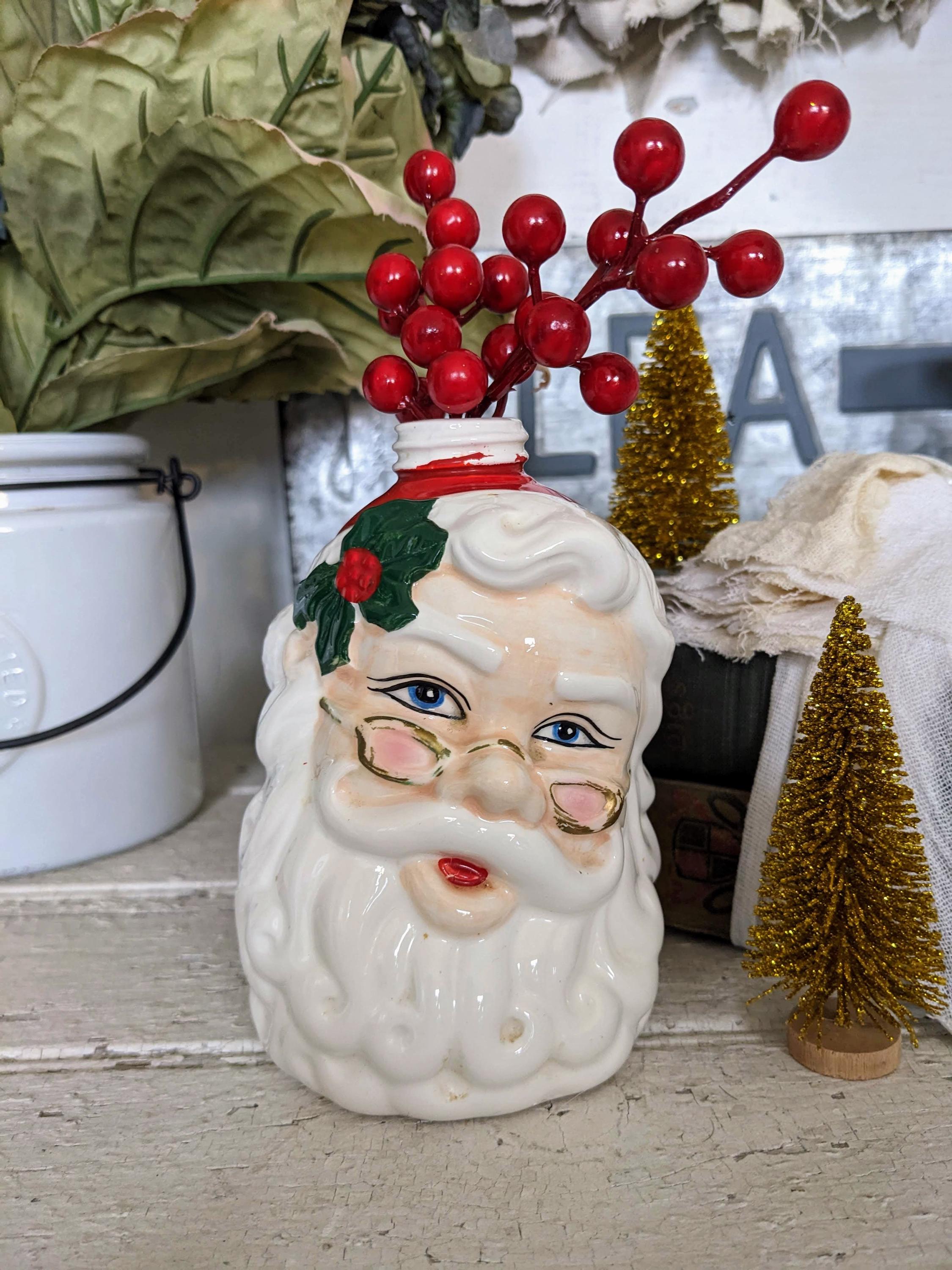 Vintage Santa Oil Lamp - Etsy