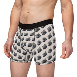 Underwear For Men Gift Idea For Birthday Boxer For Men Car Brief Underwear Holiday Idea Cozy Clothing