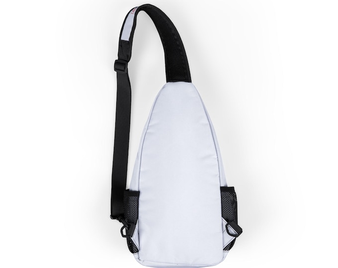 I AMsterdam Chest Bag, DizzyAmsterdam Style Logo Sling Bag | Amsterdam Strap Bag, Travel Crossbody Bag, Urban Shoulder Bag, Streetwear Chest