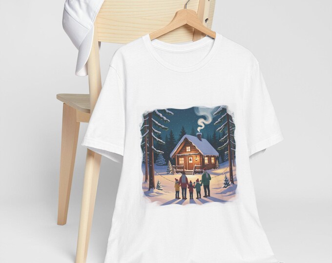 Christmas Family Time Unisex Tee, Holiday Matching Shirts, Xmas Gift, Festive Apparel, Short Sleeve T-Shirt