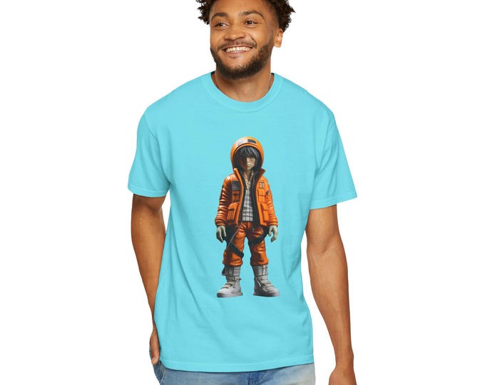 Skywalker, DizzyAmsterdam Style, Stylish Unisex Graphic T-Shirt with Unique Design, Casual Wear, Perfect Gift for Kids and Adults,