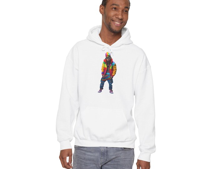 Zkittlez Amsterdam Style, Vibrant Unisex Hoodie: Colorful Streetwear, Cozy Sweatshirt, Urban Fashion