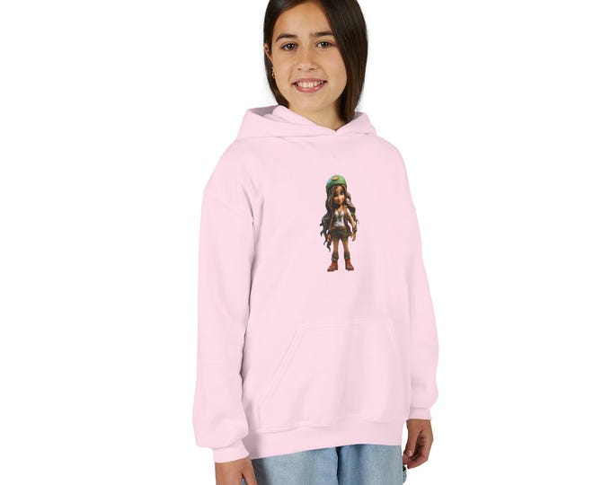 DizzyAmsterdam Icon, Cookie Women Style,Youthhoodie with Cute Icon Character, Cozy Gift for Kids