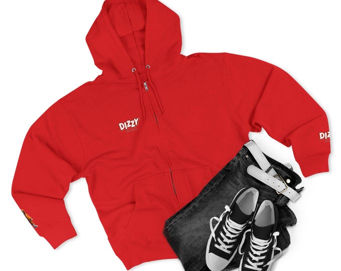 Skywalker, DizzyAmsterdam Style, Unisex Zip Hoodie, Cozy Casual Wear, Perfect for Layering,