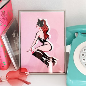 Catwoman Pin Up