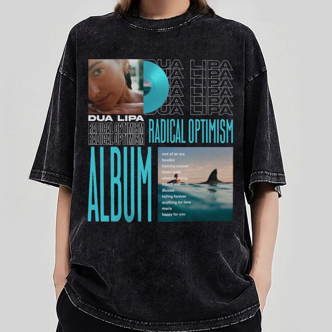 Radical Optimism DUA LIPA New Album 2024 Unisex Shirt, Dua Lipa Shirt ...