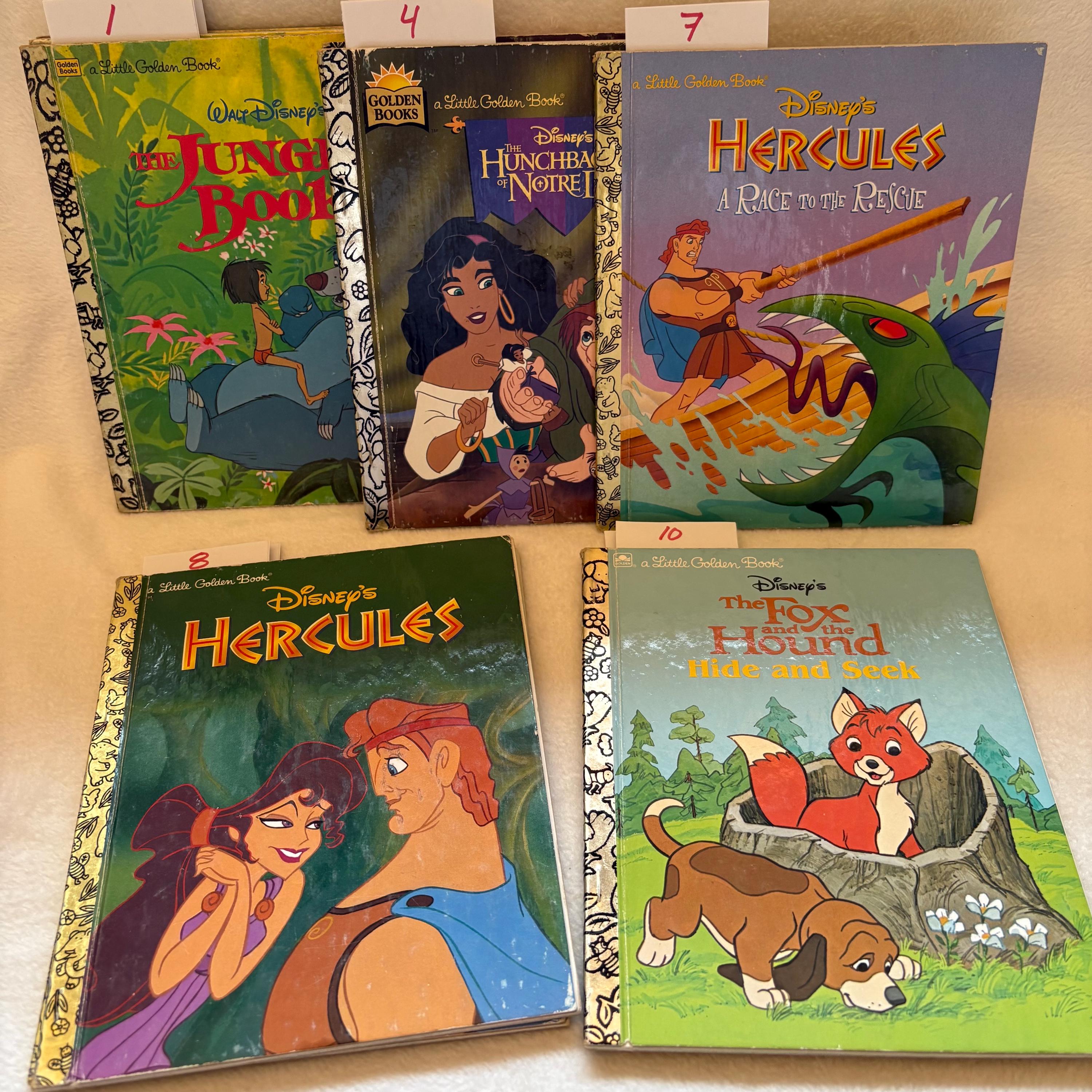 Golden Book Hercules - Etsy