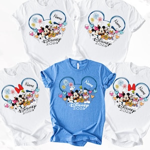 Disney Trip 2026 Family Matching Shirt, Disneyland Group Custom Shirt, Magic Personalized Tee bild 1