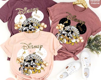 Disney 2026 Family Trip Shirts – Matching Mickey and Friends Tees