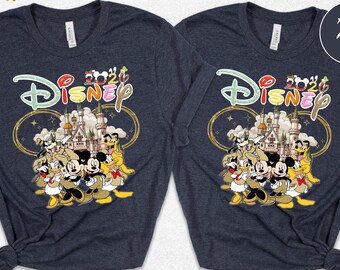 Disney 2026 Trip Shirt, Cartoon Castle Vacation Tee
