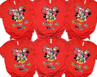 Disney Family Vacation 2026 Cotton Shirt