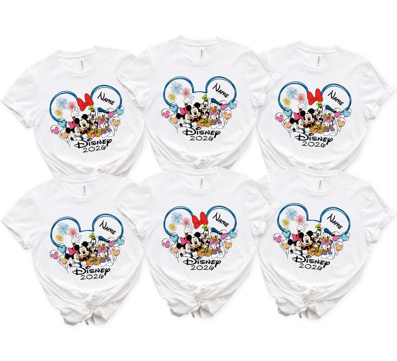 Disney Trip 2026 Family Matching Shirt, Disneyland Group Custom Shirt, Magic Personalized Tee bild 3