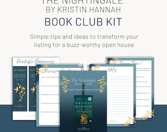 The Nightingale Book Club Kit | Kristin Hannah Discussion Guide (Digital Download)